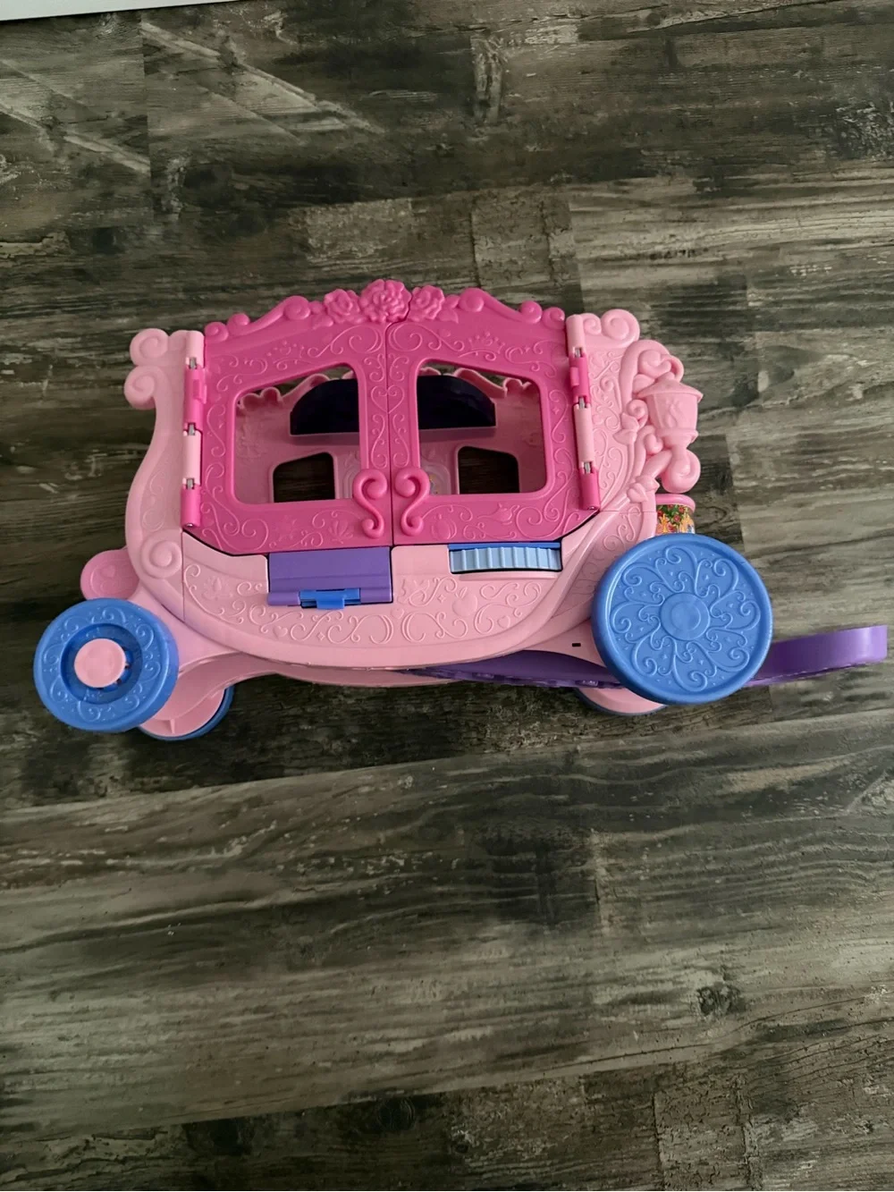 Pink & Purple Princess Carriage Playset for Imaginative Play
